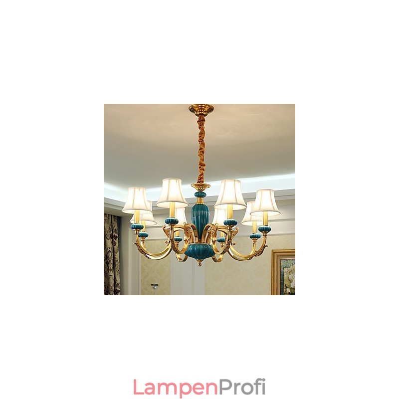 Alle Kupfer Kronleuchter Jade Dekorative Kronleuchter KP