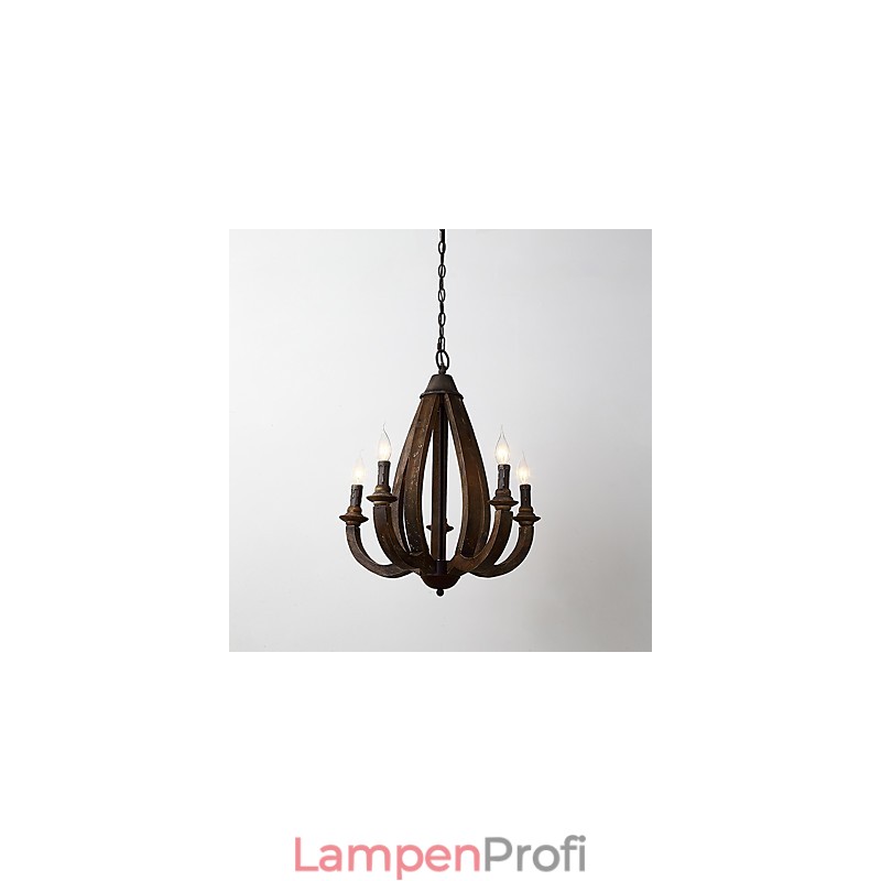 Vintage Malerei Feature Mini Stil Holz Bambus Kronleuchter Lampe die Dekorieren Pendelleuchte