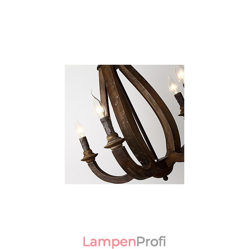Vintage Malerei Feature Mini Stil Holz Bambus Kronleuchter Lampe die Dekorieren Pendelleuchte
