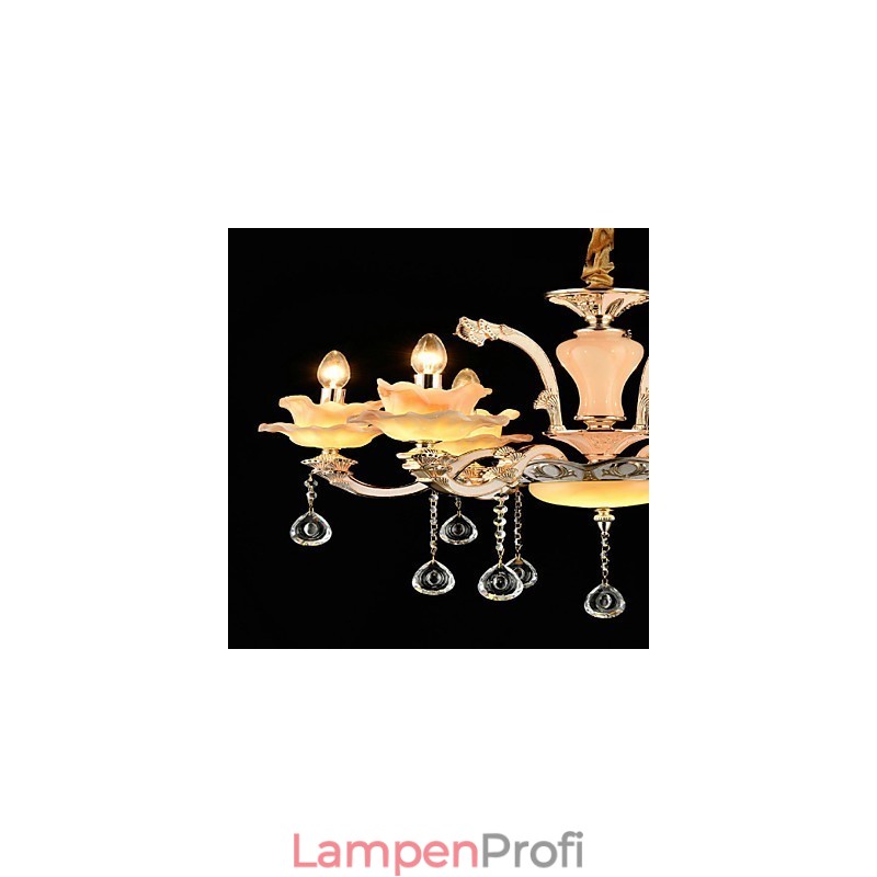 Moderne zeitgenössische traditionelle klassische Zinklegierungsfunktion für Kristall-Mini-Metallpendelleuchte