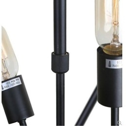 Rustikale Lodge-Malerei für Designer, Metall, Innenräume, 2-flammiger Kronleuchter