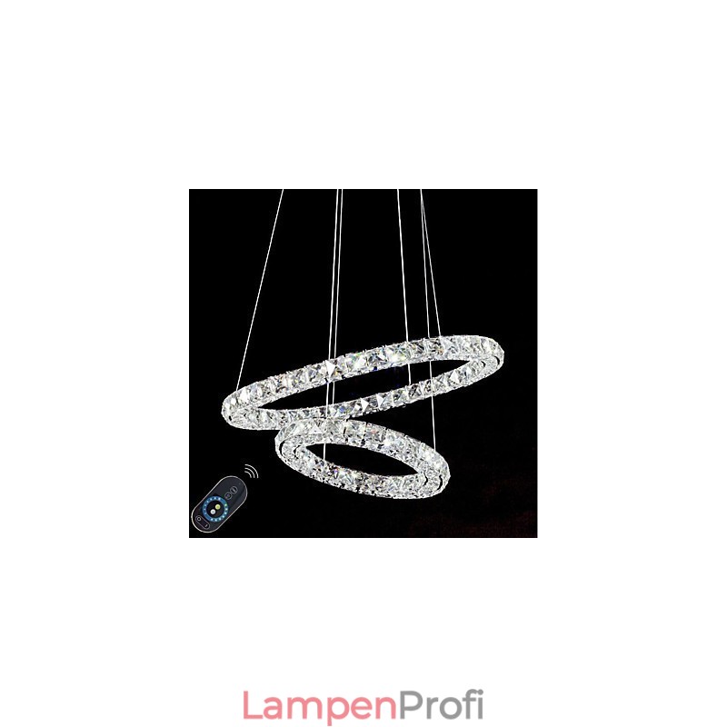Kristall Kronleuchter Lichter Indoor Pendelleuchte Deckenleuchte Leuchten Dimmbar mit Fernbedienung