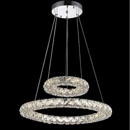 Kristall Kronleuchter Lichter Indoor Pendelleuchte Deckenleuchte Leuchten Dimmbar mit Fernbedienung