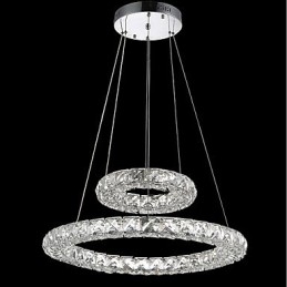 Kristall Kronleuchter Lichter Indoor Pendelleuchte Deckenleuchte Leuchten Dimmbar mit Fernbedienung