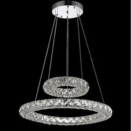 Kristall Kronleuchter Lichter Indoor Pendelleuchte Deckenleuchte Leuchten Dimmbar mit Fernbedienung