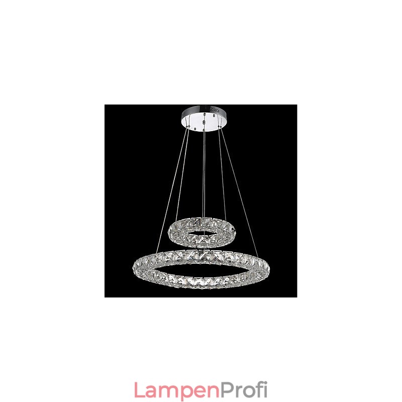 Kristall Kronleuchter Lichter Indoor Pendelleuchte Deckenleuchte Leuchten Dimmbar mit Fernbedienung