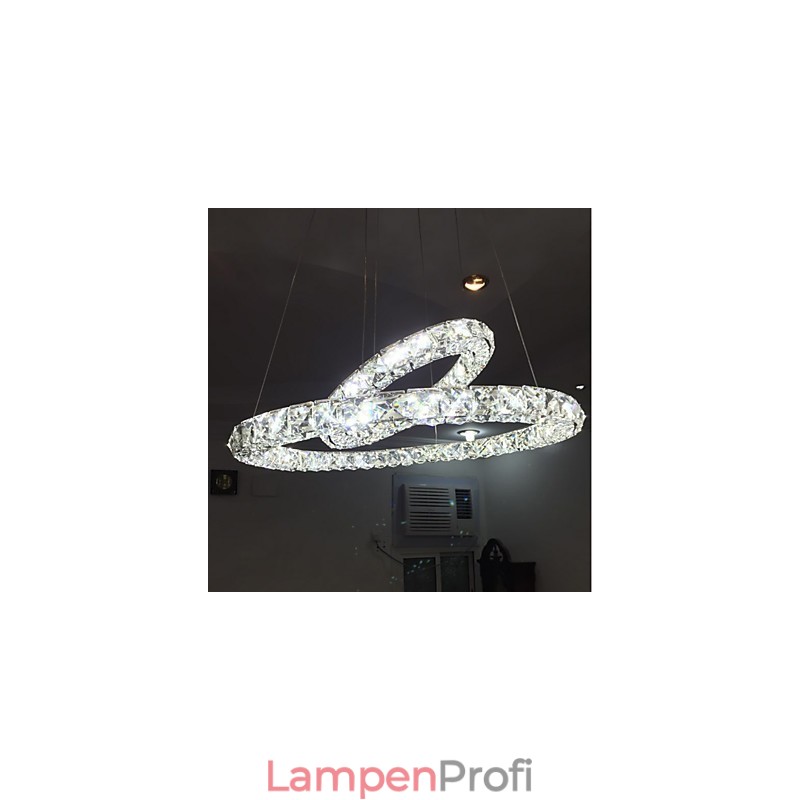 Kristall Kronleuchter Lichter Indoor Pendelleuchte Deckenleuchte Leuchten Dimmbar mit Fernbedienung