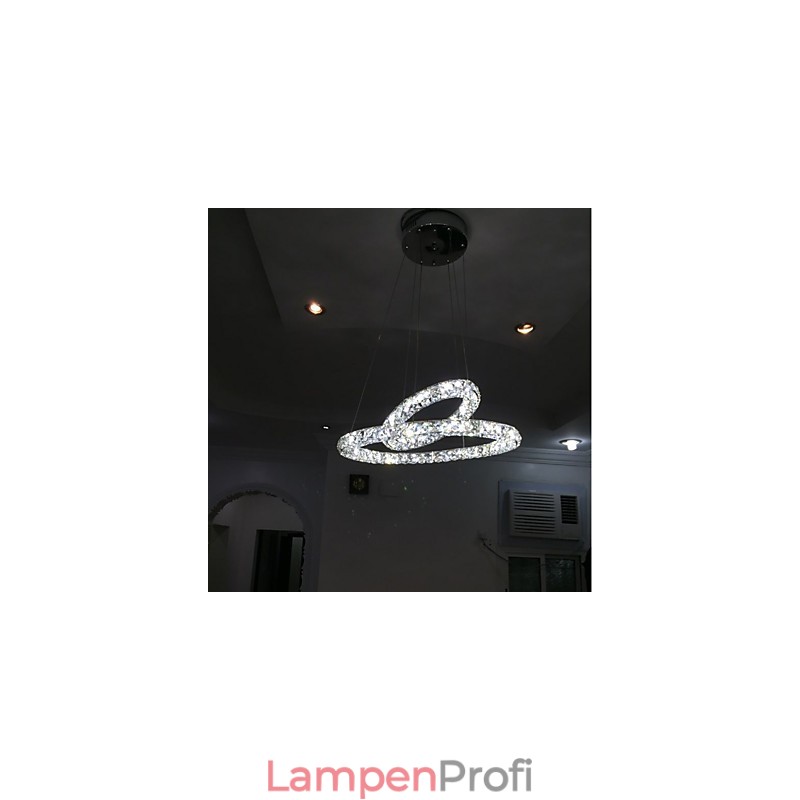 Kristall Kronleuchter Lichter Indoor Pendelleuchte Deckenleuchte Leuchten Dimmbar mit Fernbedienung