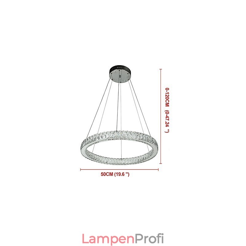 Dimmbare Ring Indoo Deckenleuchte Pendelleuchte Moderne Kronleuchter Beleuchtung Kronleuchter Lampe mit Fernbedienung