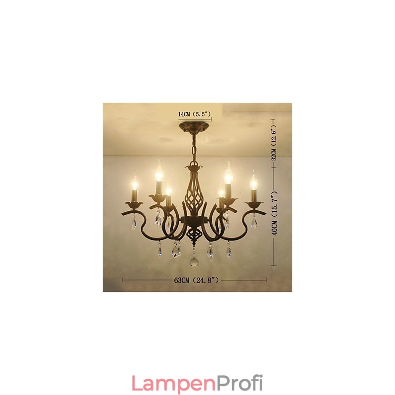 Europäischen Stil Kristall Kronleuchter Esszimmer Lichter Einfache Kreative Kerzen Lampen Und Laternen Neuheit Lightig