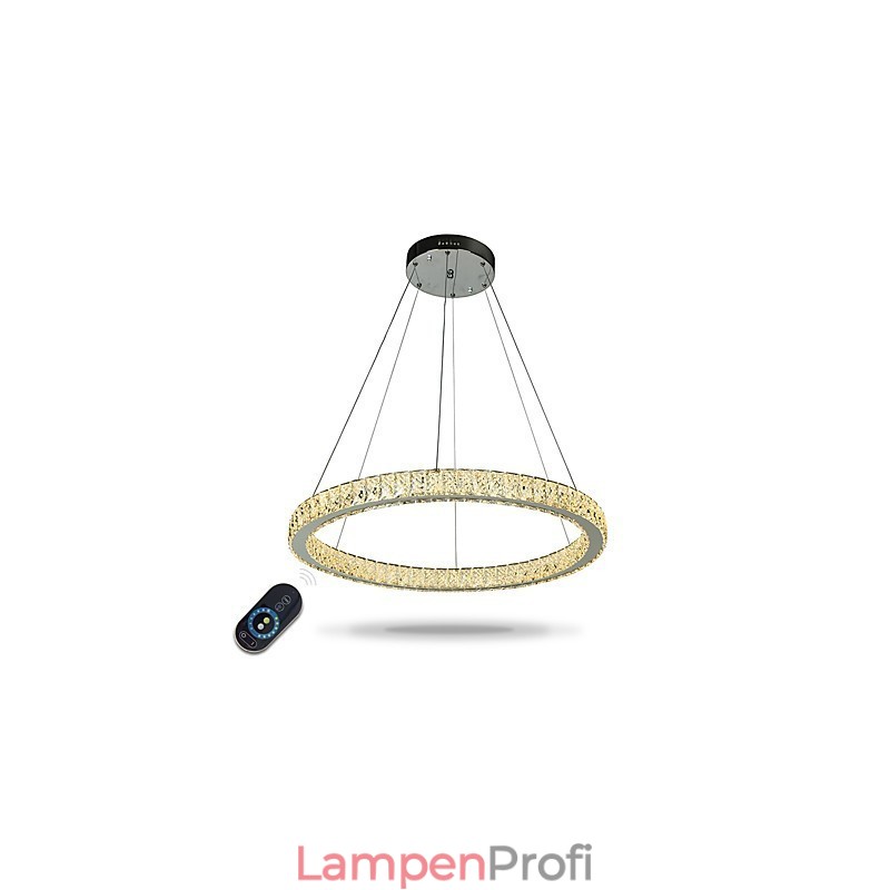 Dimmbare Ring Deckenleuchte Pendelleuchte Moderne Kronleuchter Beleuchtung Innenlampe mit Fernbedienung