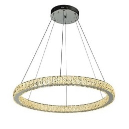 Dimmbare Ring Deckenleuchte Pendelleuchte Moderne Kronleuchter Beleuchtung Innenlampe mit Fernbedienung