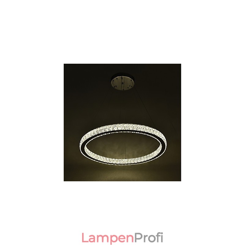Dimmbare Ring Deckenleuchte Pendelleuchte Moderne Kronleuchter Beleuchtung Innenlampe mit Fernbedienung
