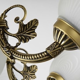 Traditionelles klassisches Malmerkmal für Metallkronleuchter im Mini-Stil