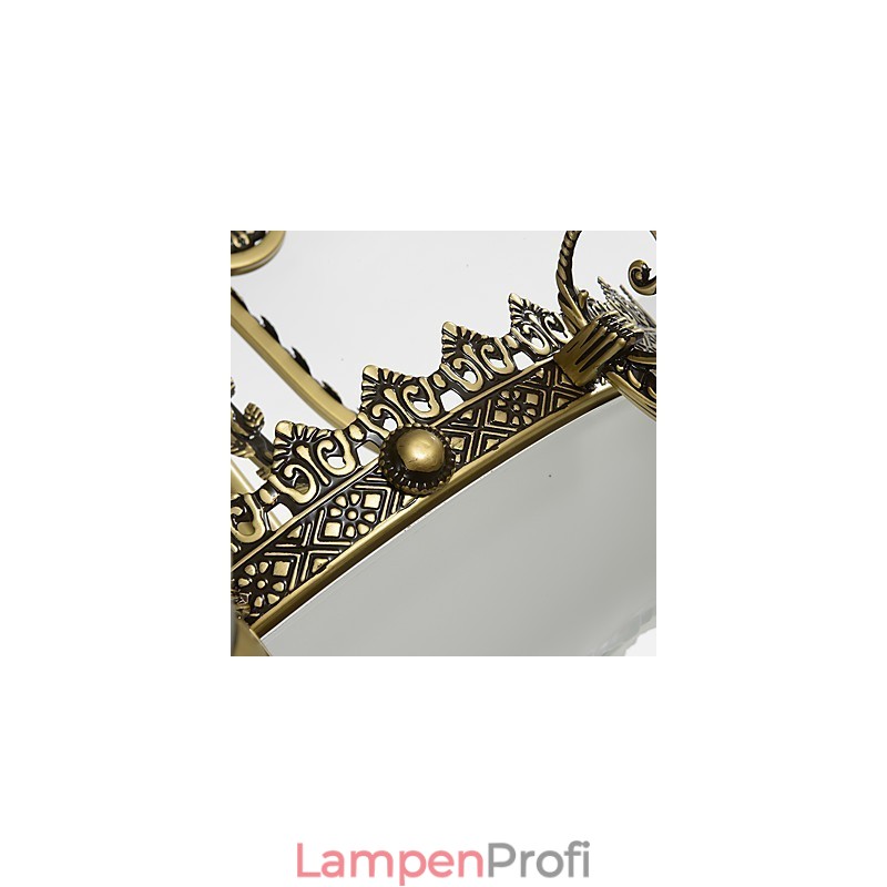 Traditionelles klassisches Malmerkmal für Metallkronleuchter im Mini-Stil