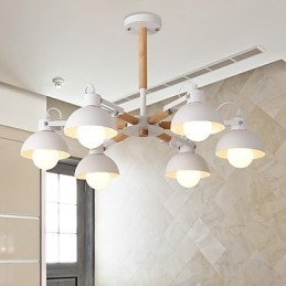 Traditionelle klassische rustikale Lodge Vintage Retro-Malerei-Funktion für Mini-Stil Metall-Kronleuchter