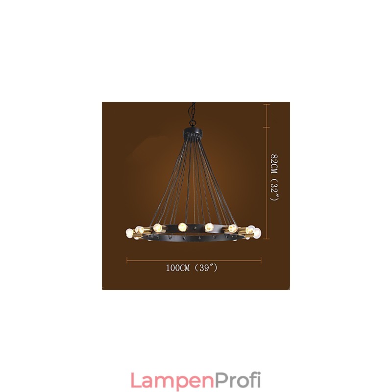 Nordic Kreative Kronleuchter Retro Industria Penthouse