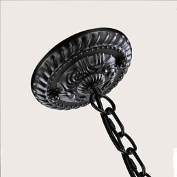 Traditioneller Kristall-Kronleuchter, Innenbeleuchtung, 5 Kerzen, einfacher Kronleuchter