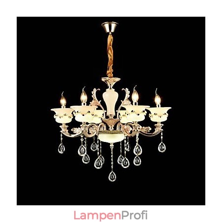 Traditionelle klassische Zinklegierung für Kronleuchter aus Kristall im Mini-Stil mit 6 Glühbirnen Traditionelle klassische Zinklegierung für Kronleuchter aus Kristall im Mini-Stil mit 6 Glühbirnen