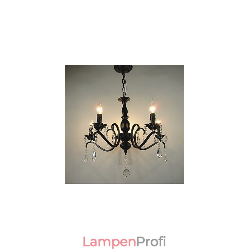 Neuartige Beleuchtungen Schmiedeeisenlampe im europäischen Stil Originalität Individualität Dekoration Kerzenlampe Kronleuchter