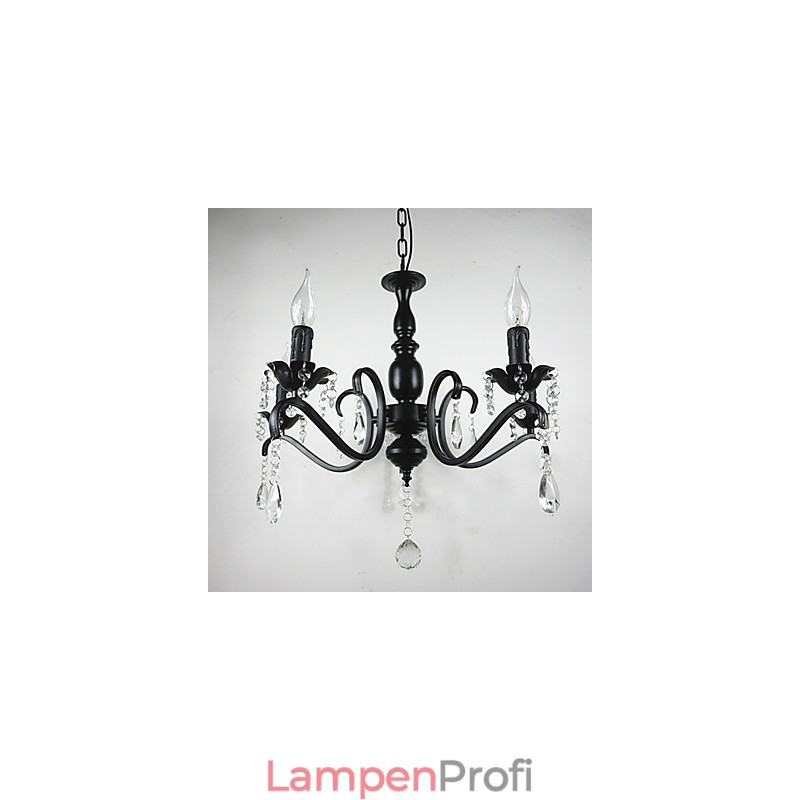 Neuartige Beleuchtungen Schmiedeeisenlampe im europäischen Stil Originalität Individualität Dekoration Kerzenlampe Kronleuchter