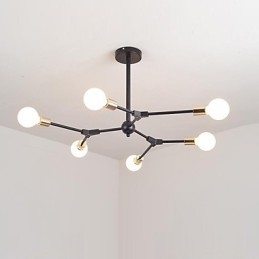 Pendelleuchte Traditionelle Klassische Malerei Funktion für Mini-Stil Holz Bambus