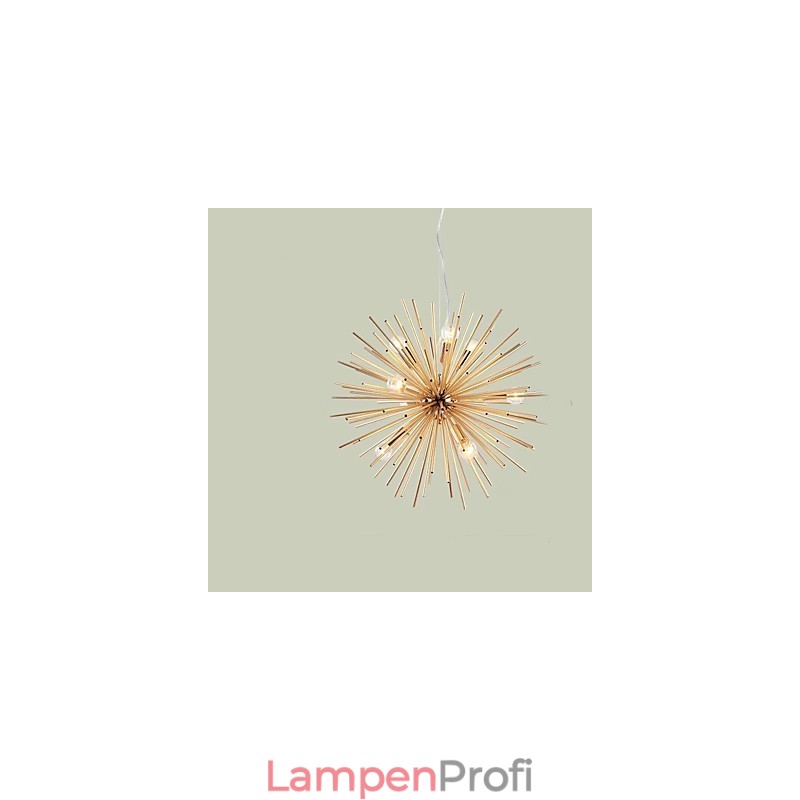 Retro-Imitation Kupfer Creative Line 10 Lichter
