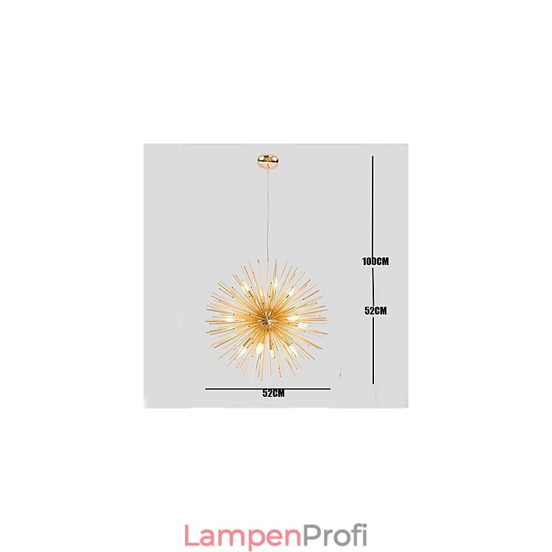 Retro-Imitation Kupfer Creative Line 10 Lichter