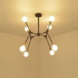 Pendelleuchte Traditionelle Klassische Malerei Funktion für Mini-Stil Holz Bambus