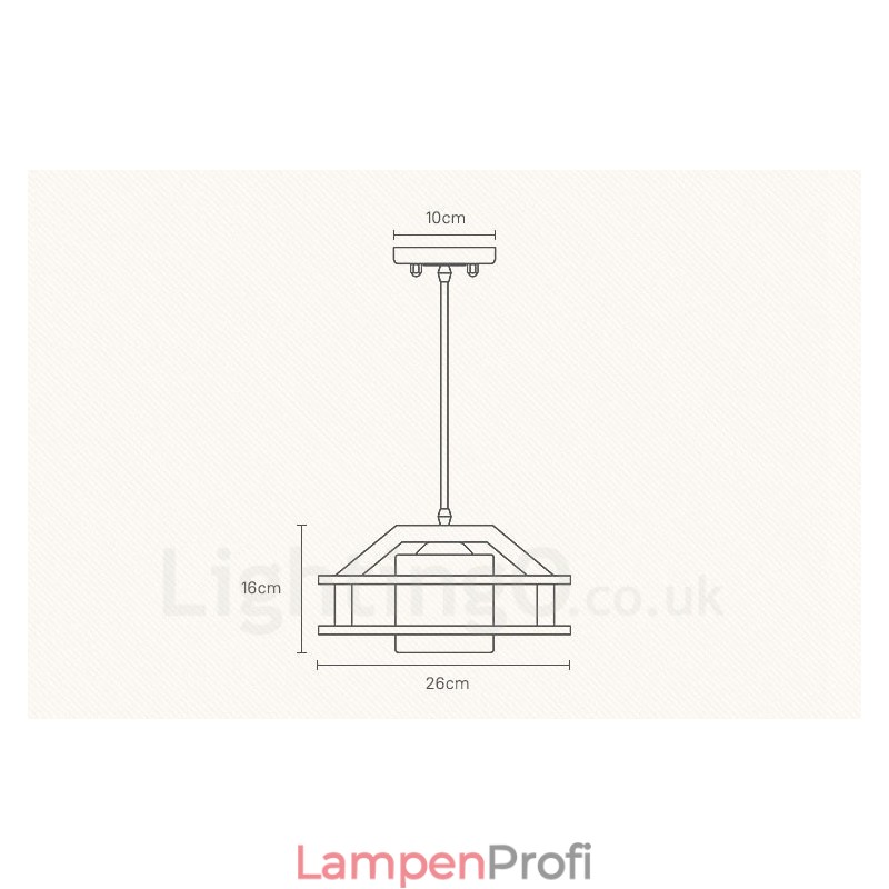 1 Licht Holz Moderne zeitgenössische Pendelleuchte im nordischen Stil mit Glasschirm