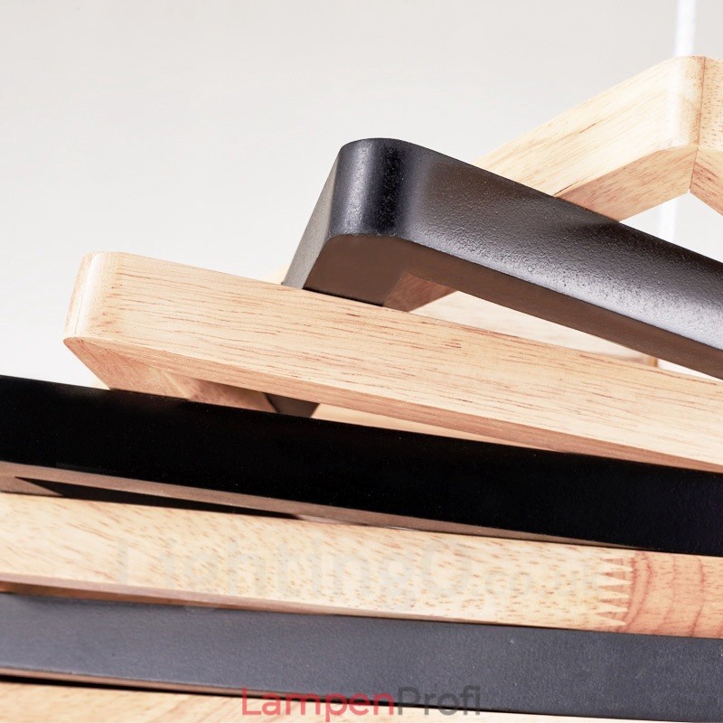 1 Licht Holz Moderne zeitgenössische Pendelleuchte mit Holzschirm