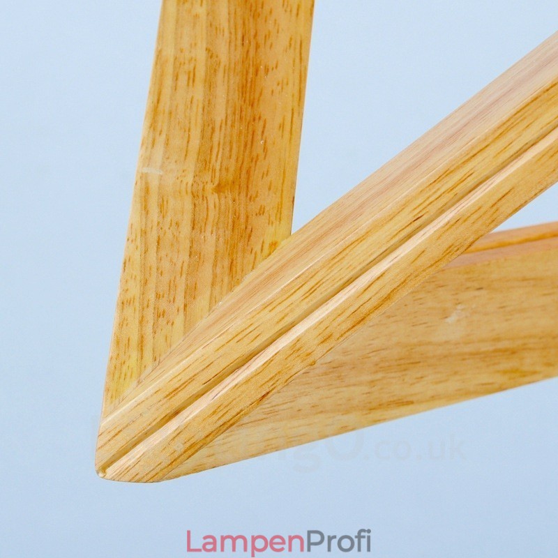 1 Licht Holz Moderne zeitgenössische Pendelleuchte mit Holzschirm