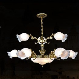 Kronleuchter Traditionell Klassisch Vintage Retro Metall