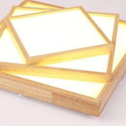 Moderne Deckenleuchten im zeitgenössischen nordischen Stil mit Acrylschirm