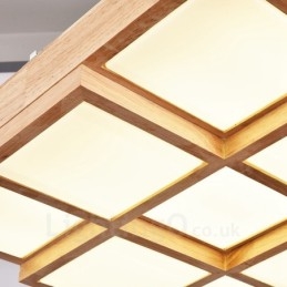 Moderne Deckenleuchten im zeitgenössischen nordischen Stil mit Acrylschirm