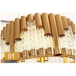 Moderne zeitgenössische Deckenleuchten Kupferbeschichtung Pendelleuchte