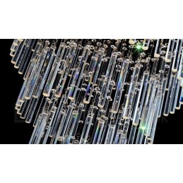 10 Lichter Moderne Kristall Deckenpendelleuchte Innen Kronleuchter Beleuchtung Lampen Leuchten