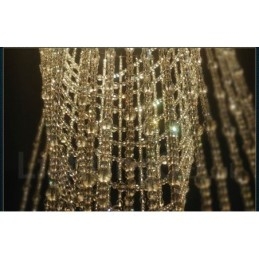 9 Lichter Moderne Kristall Deckenpendelleuchte Innen Kronleuchter Beleuchtung Lampen Leuchten