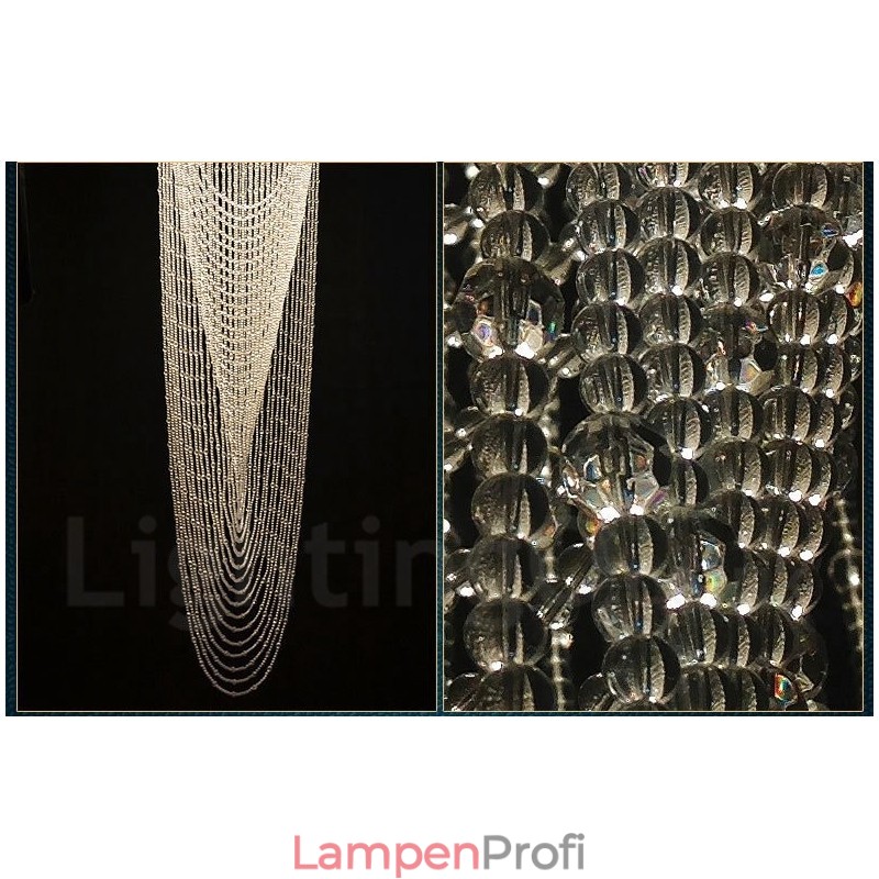 9 Lichter Moderne Kristall Deckenpendelleuchte Innen Kronleuchter Beleuchtung Lampen Leuchten