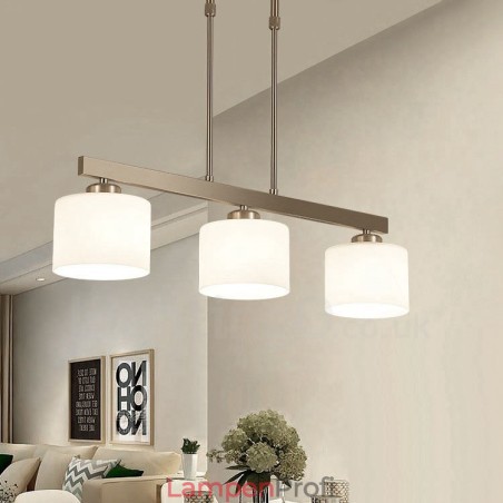 3 Lichter Moderne Chrom Pendelleuchte Indoor Kronleuchter Home Hängende Beleuchtung Lampen Leuchten mit Glasschirmen 3 Lichter Moderne Chrom Pendelleuchte Indoor Kronleuchter Home Hängende Beleuchtung Lampen Leuchten mit Glasschirmen