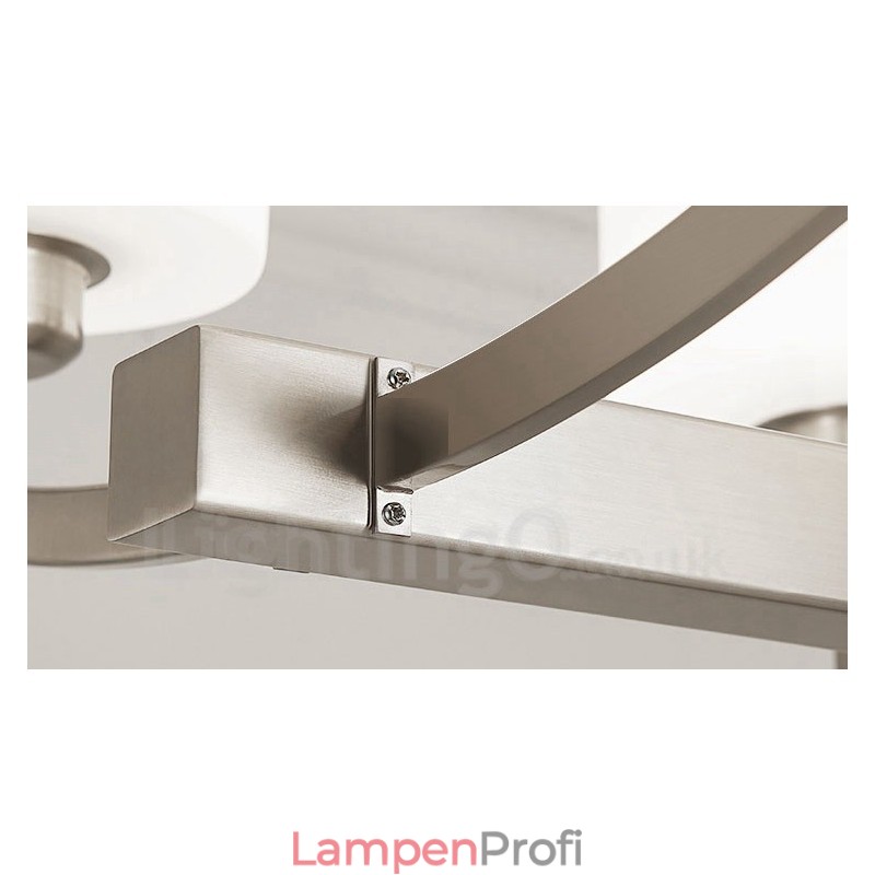 6 Lichter Moderne Chrom Pendelleuchte Indoor Kronleuchter Home Hängende Beleuchtung Lampen Leuchten mit Glasschirmen