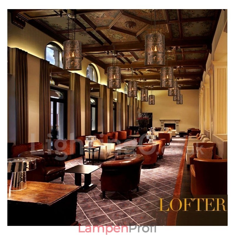 1 Licht Retro Vintage Pendelleuchte Cafe House Pendelleuchte