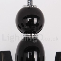 5-flammiger, weißer, moderner Kronleuchter im Kerzenstil aus K9-Kristallen