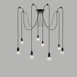 8 Lichter Kronleuchter Pendelleuchte Traditionell Klassisch Retro Metall