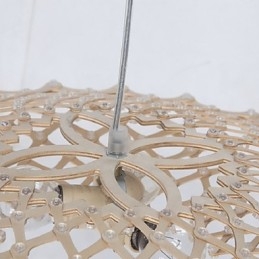 Vintage Holz Kronleuchter