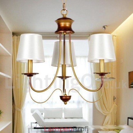 Kronleuchter im rustikalen mediterranen Stil mit 3 Lichtern, modern und zeitgenössisch, Kerzenstil Kronleuchter im rustikalen mediterranen Stil mit 3 Lichtern, modern und zeitgenössisch, Kerzenstil