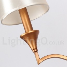 Kronleuchter im mediterranen Kerzenstil mit 12 Lichtern