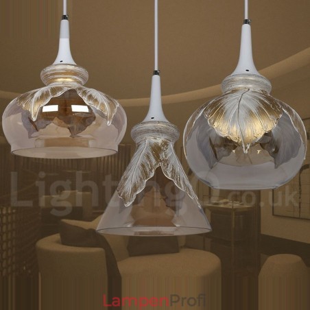 Europäische moderne zeitgenössische Lounge Glas Pendelleuchte Europäische moderne zeitgenössische Lounge Glas Pendelleuchte
