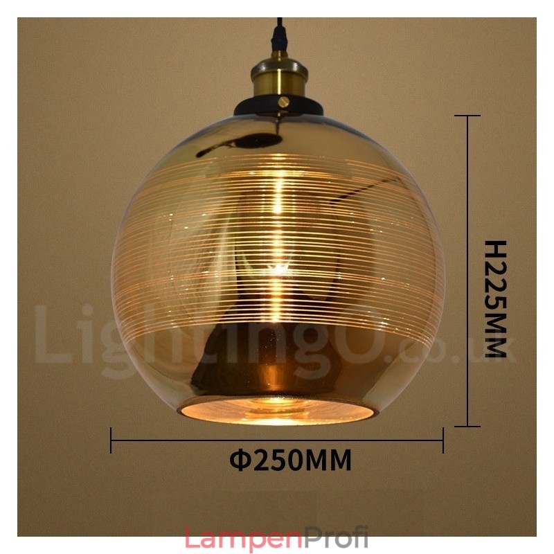 Europäische Glas Pendelleuchte Cafe Pendelleuchte