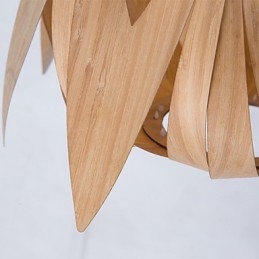 Vintage Creative Home Käfig Vogel Bambus Kronleuchter